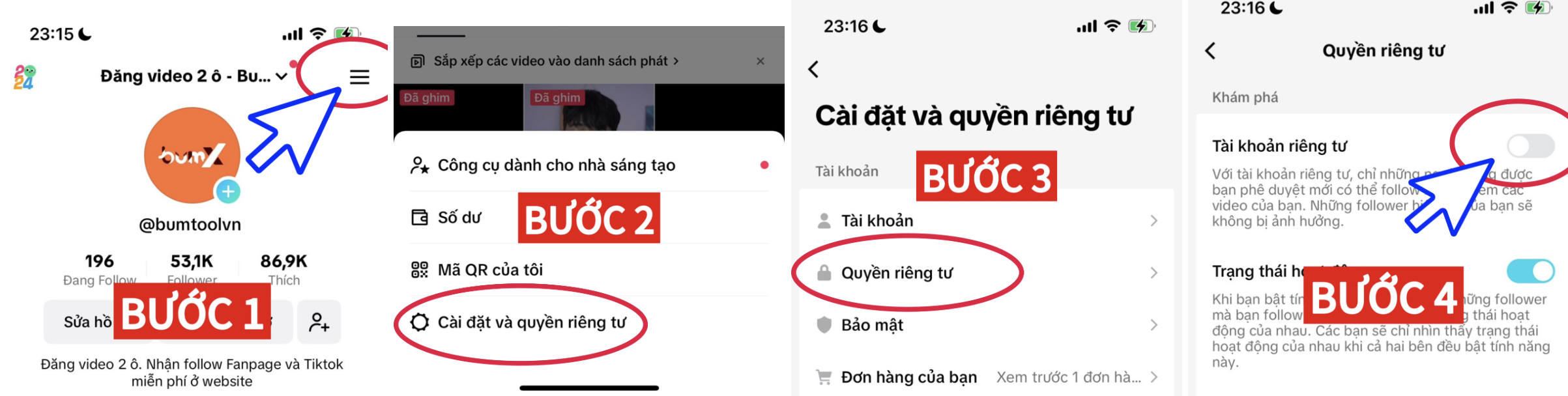Dịch vụ follow tiktok