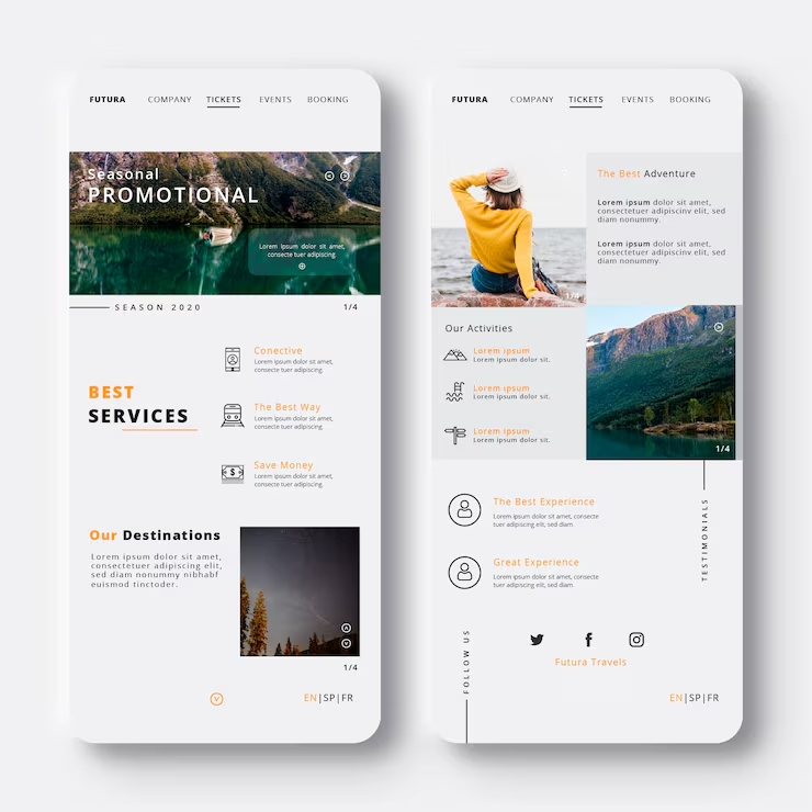 Mẫu landing page chạy Google Ads cho dịch vụ địa phương