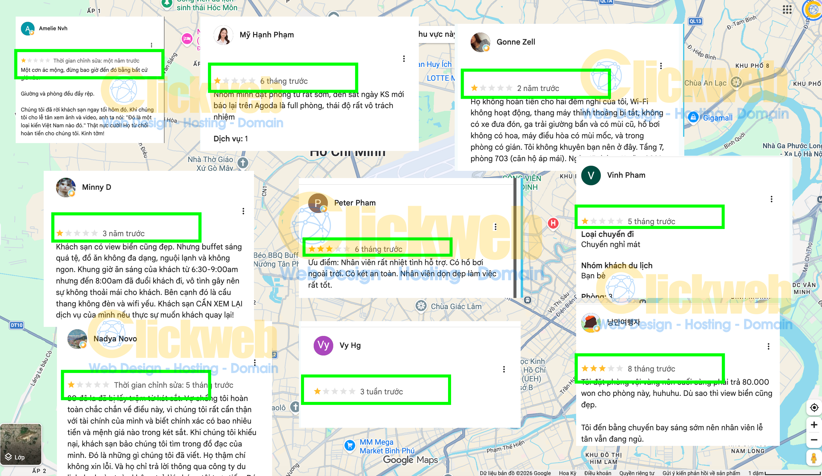Xử lý đánh giá 1 sao trên Google Maps đúng quy trình