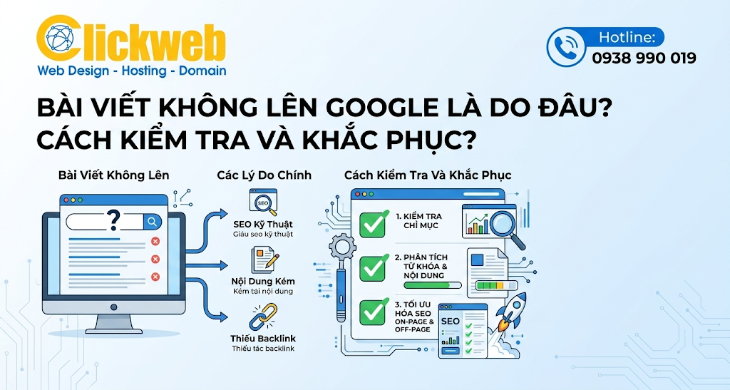 Bài Viết Không Lên Google Là Do Đâu