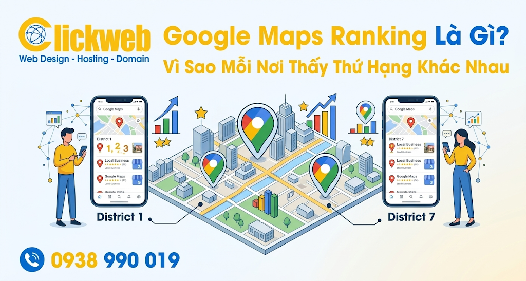Google Maps ranking là gì
