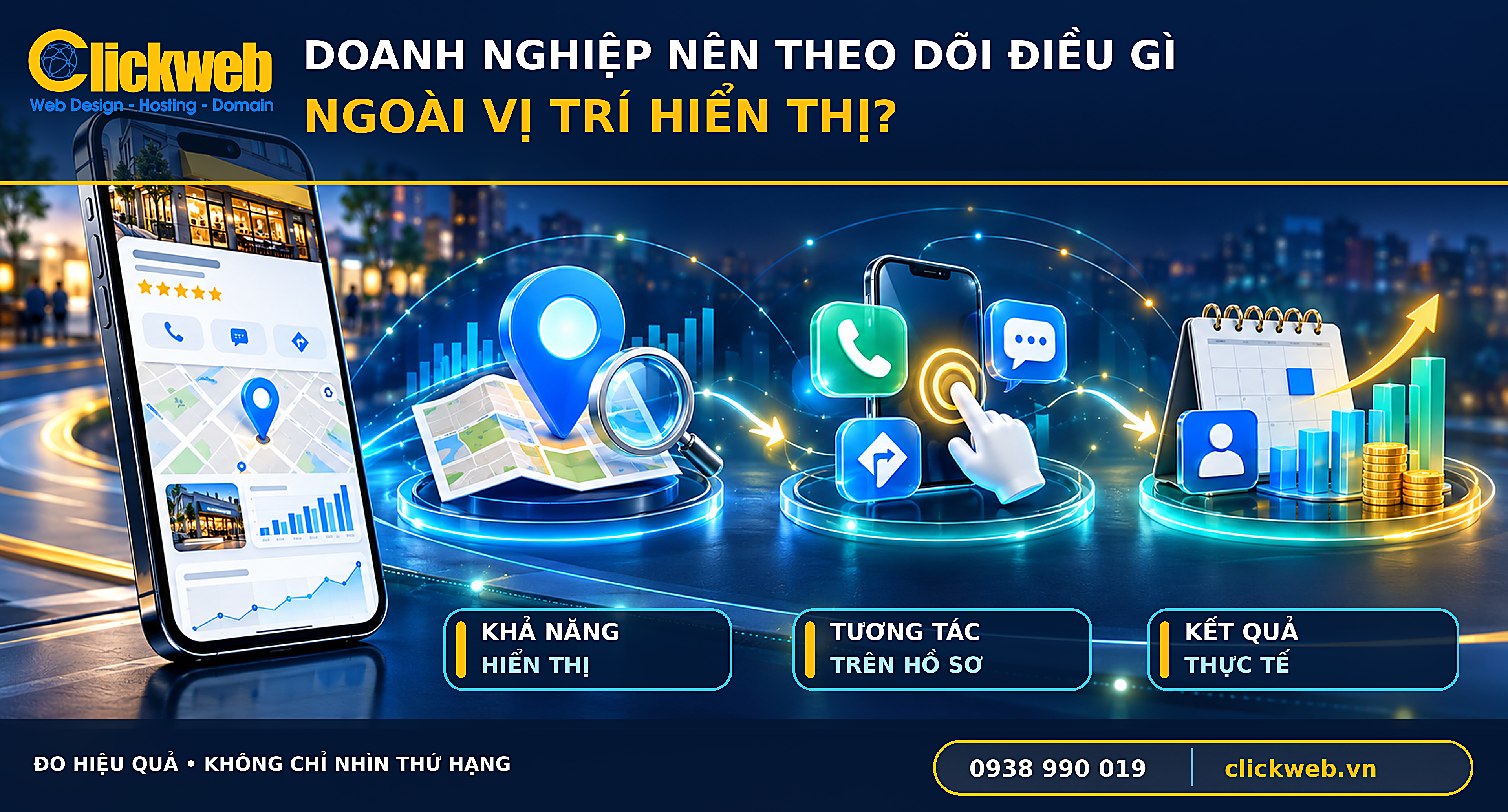 Các hạng mục thiết kế website Cần Thơ trọn gói tại Clickweb