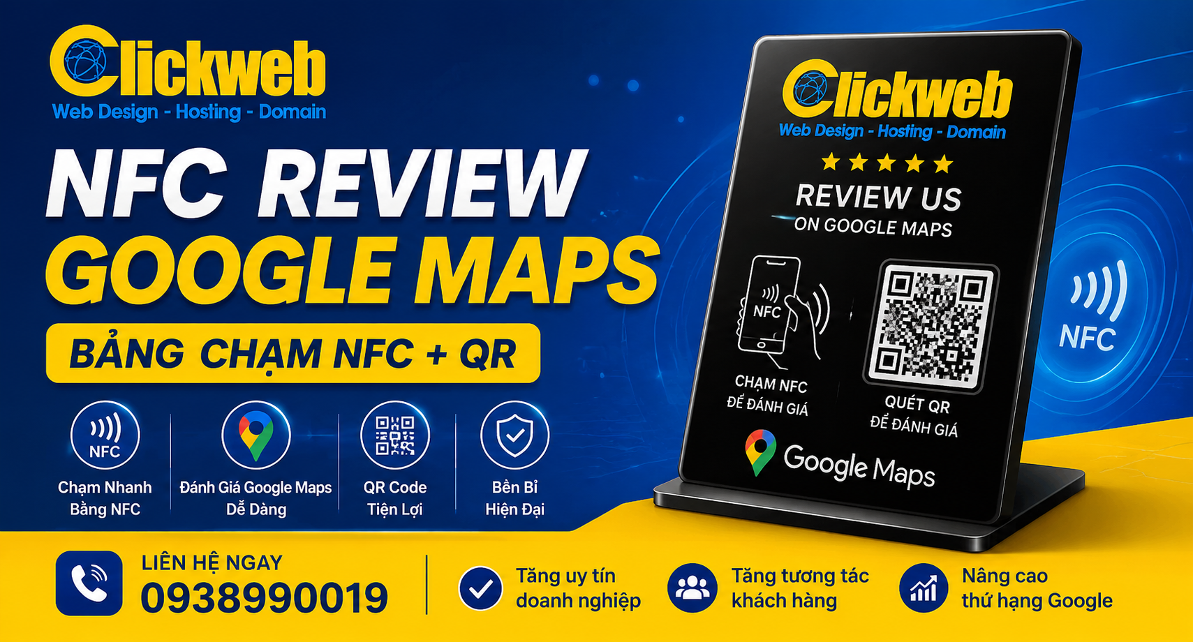 NFC Review Google Maps