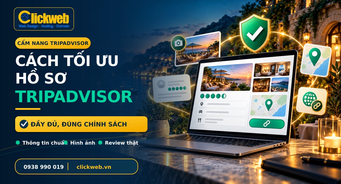 Cách tối ưu hồ sơ Tripadvisor