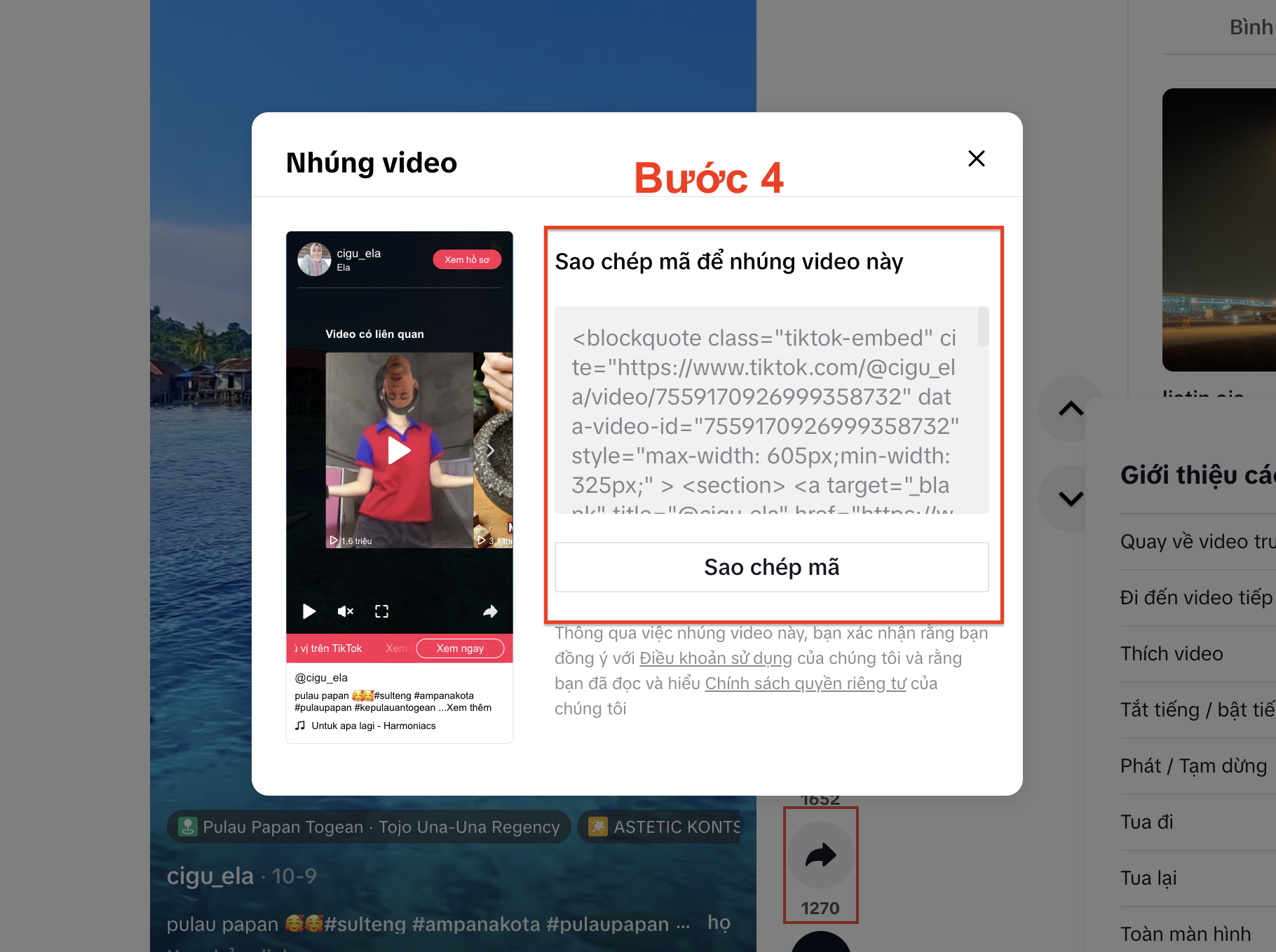 Hướng dẫn nhúng video tiktok vào website chuẩn chi tiết nhất