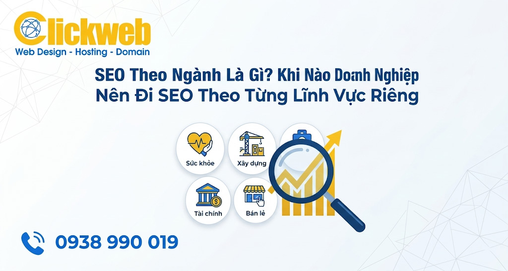 SEO Theo Ngành Là Gì? Khi Nào Doanh Nghiệp Nên Đi SEO Theo Từng Lĩnh Vực Riêng