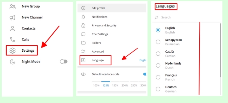 Cài tiếng Việt cho Telegram trên điện thoại, máy tính ĐƠN GIẢN