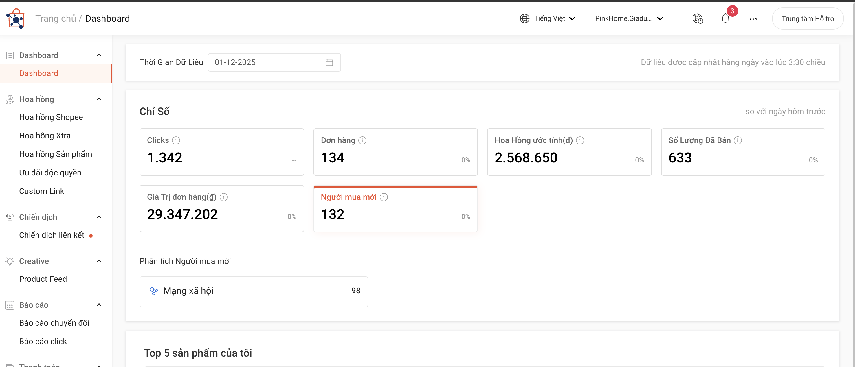 Hướng dẫn chi tiết về cách gắn link Affiliate Shopee lên Facebook Reel