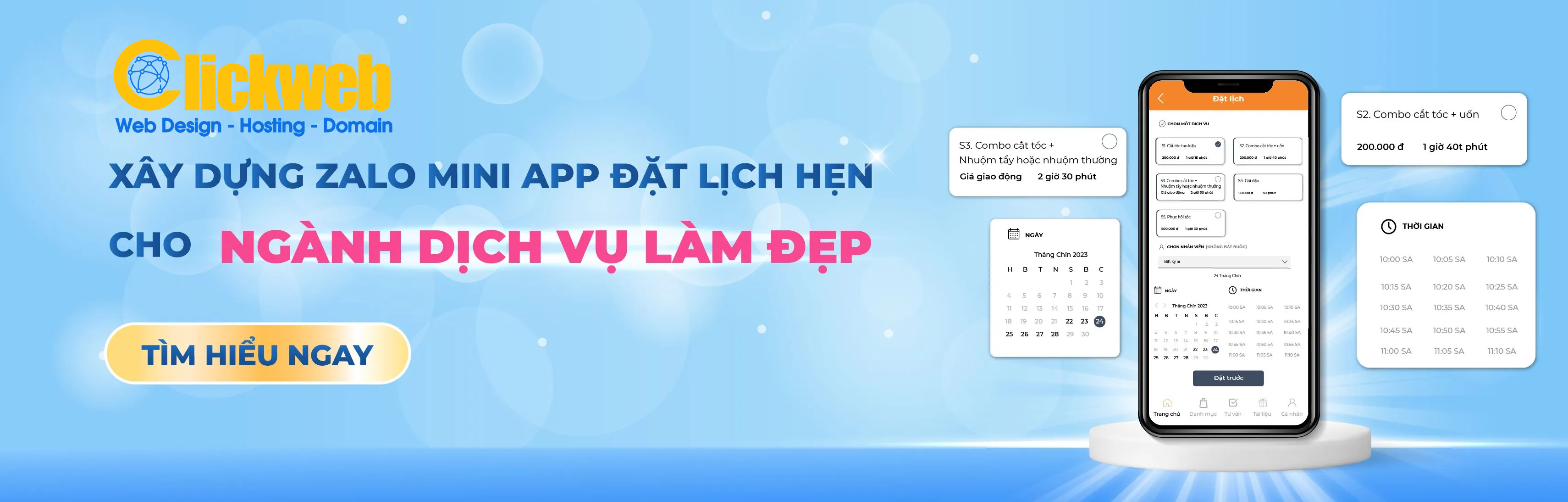 Zalo Mini App: Bán Hàng – Đặt Lịch – Thanh Toán Trực Tiếp\