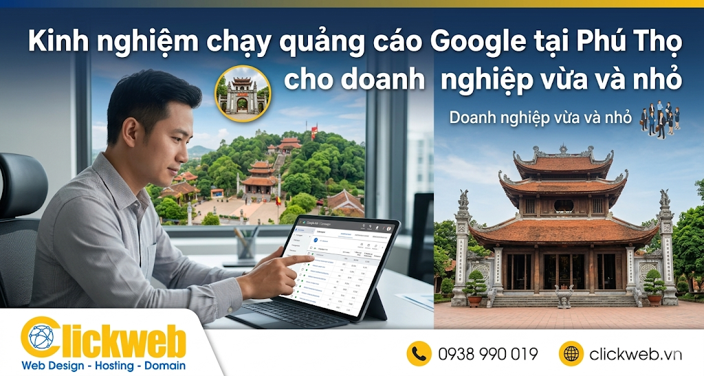 quảng cáo Google tại Phú Thọ