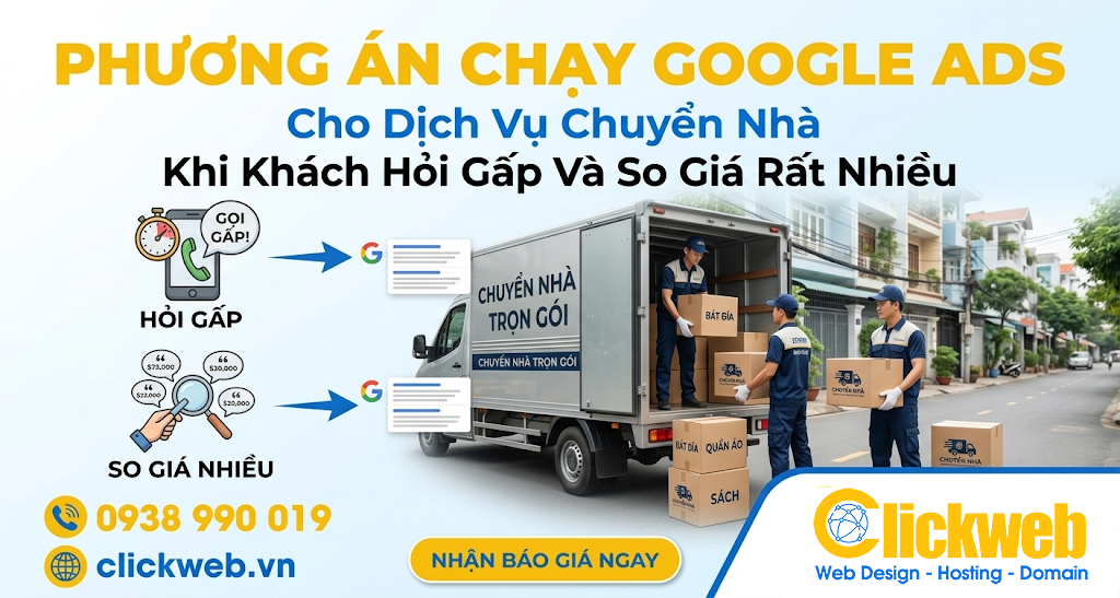 Google Ads Cho Dịch Vụ Chuyển Nhà