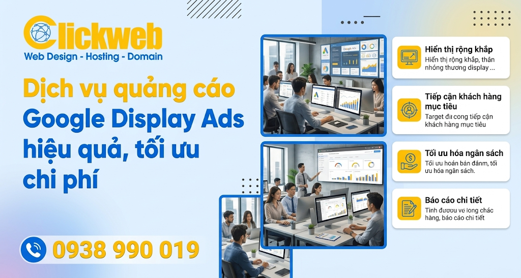 Dịch vụ quảng cáo Google Display