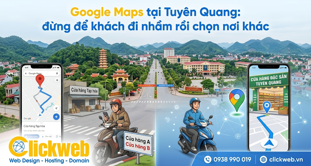 Google Maps tại Tuyên Quang