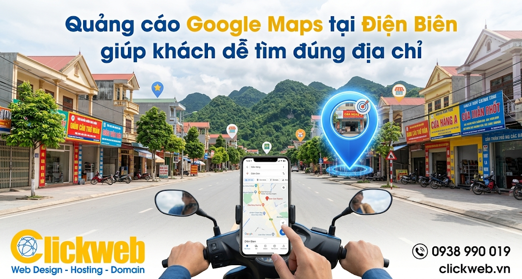 Quảng cáo Google Maps tại Điện Biên
