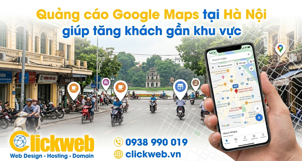 Quảng cáo Google Maps tại Hà Nội