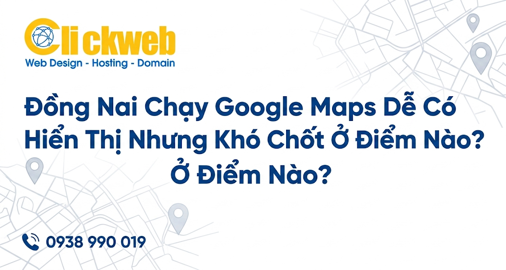 Đồng Nai Chạy Google Maps Dễ Có Hiển Thị Nhưng Khó Chốt Ở Điểm Nào