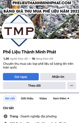Fanpage dự án 1