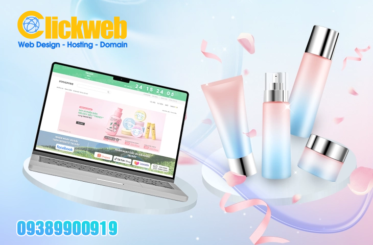 giao diện trình batf sản phẩm đẹp mắt