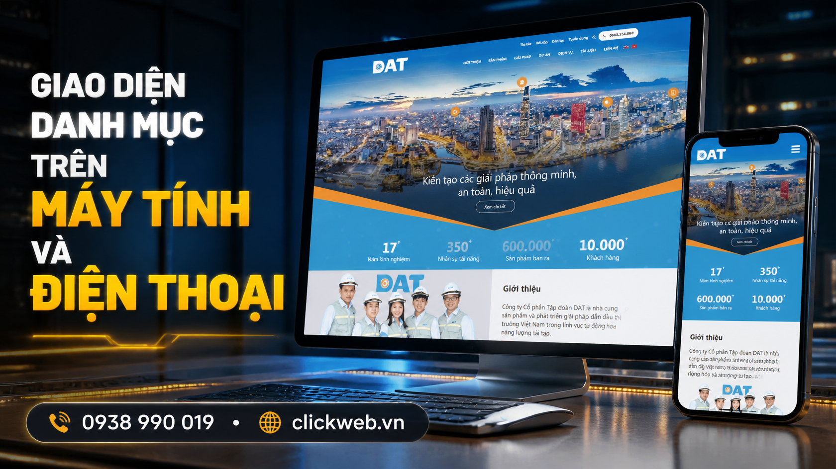 thiết kế website thiết bị điện