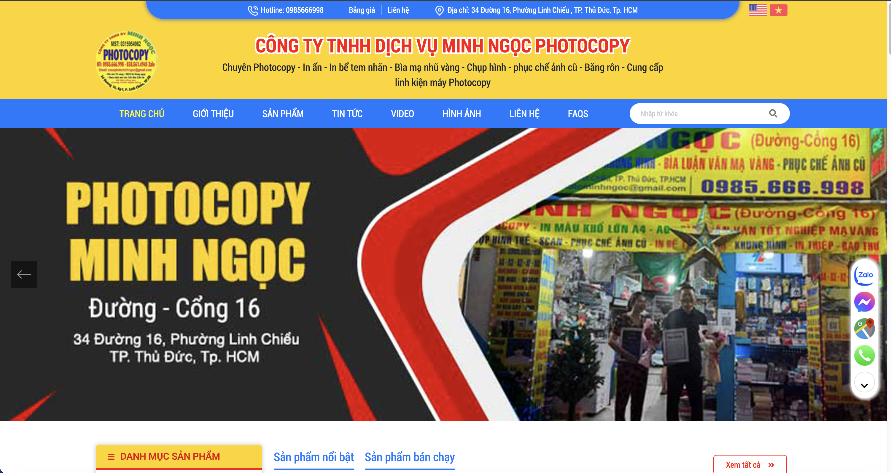 Ngành thay mực – in ấn nên viết gì trên website để khách tin và đặt ngay?