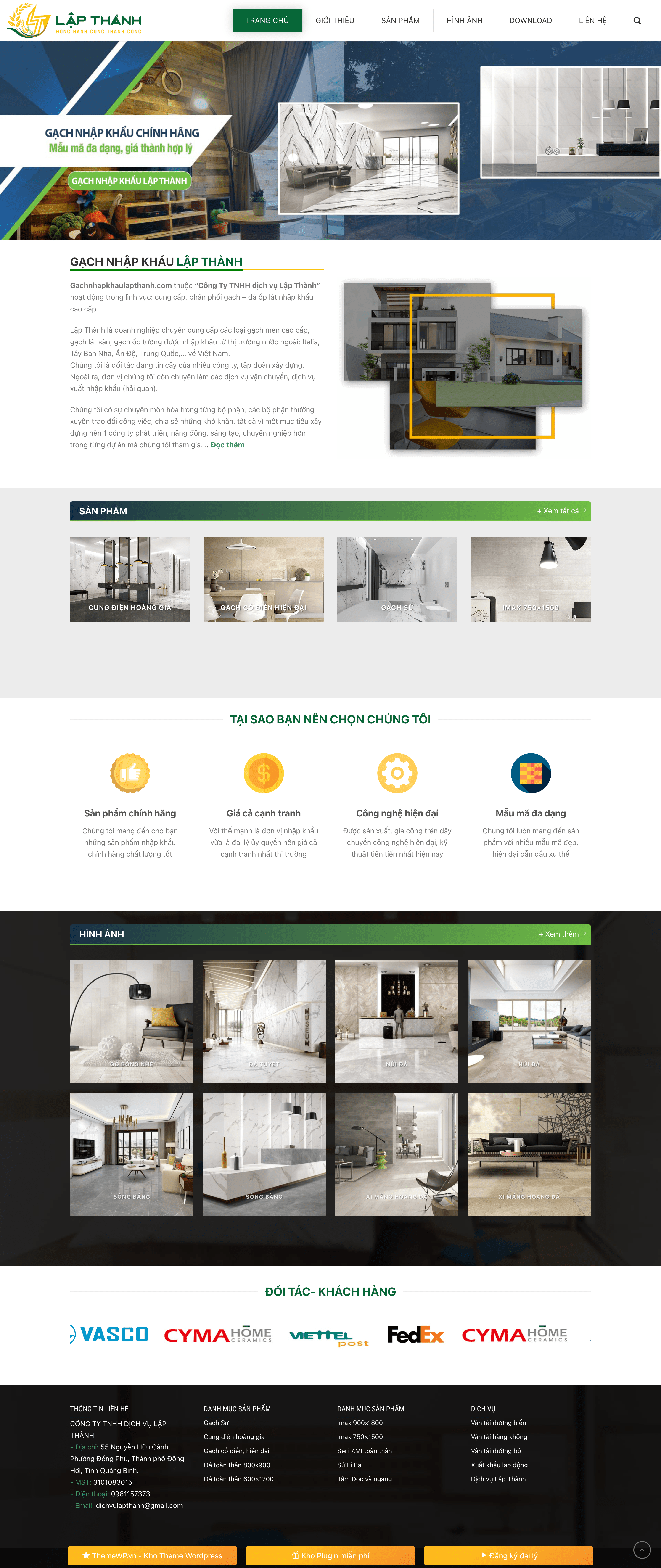 Thiết kế website công ty xây dựng1