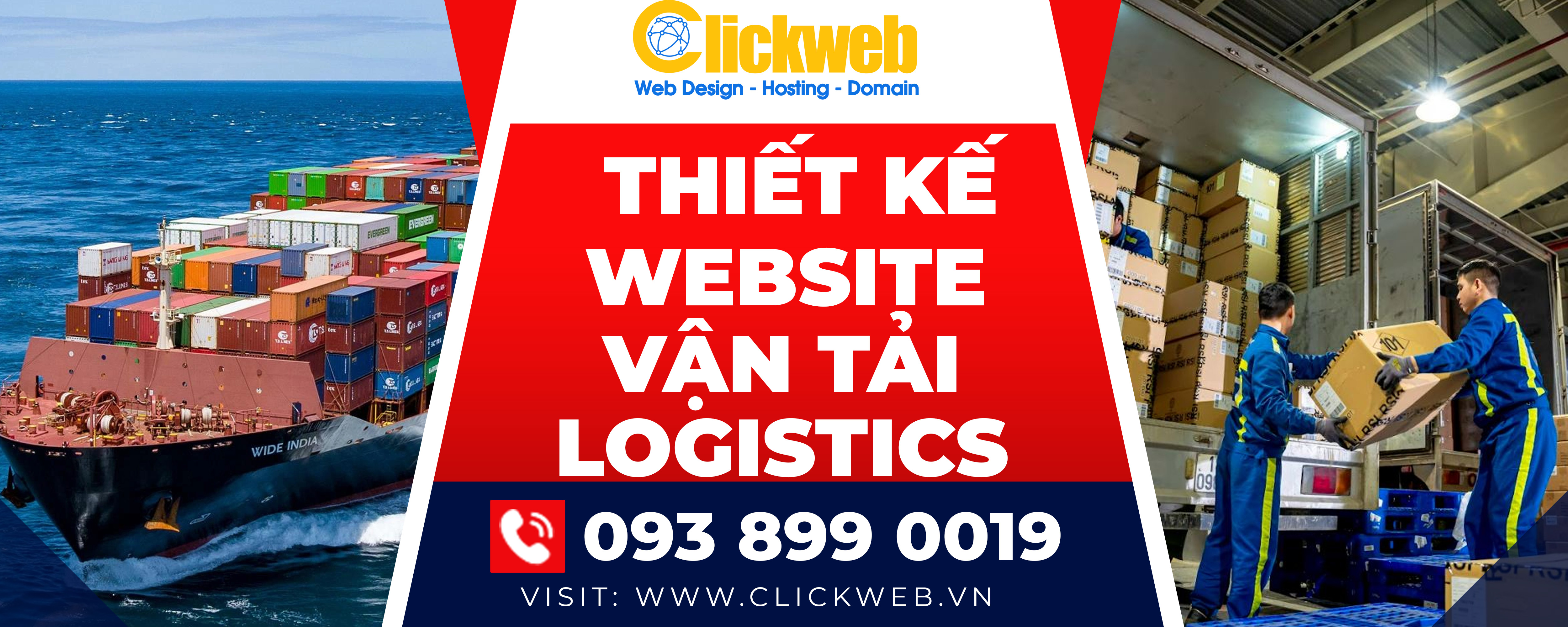 website cho công ty vận tải chuyên nghiệp