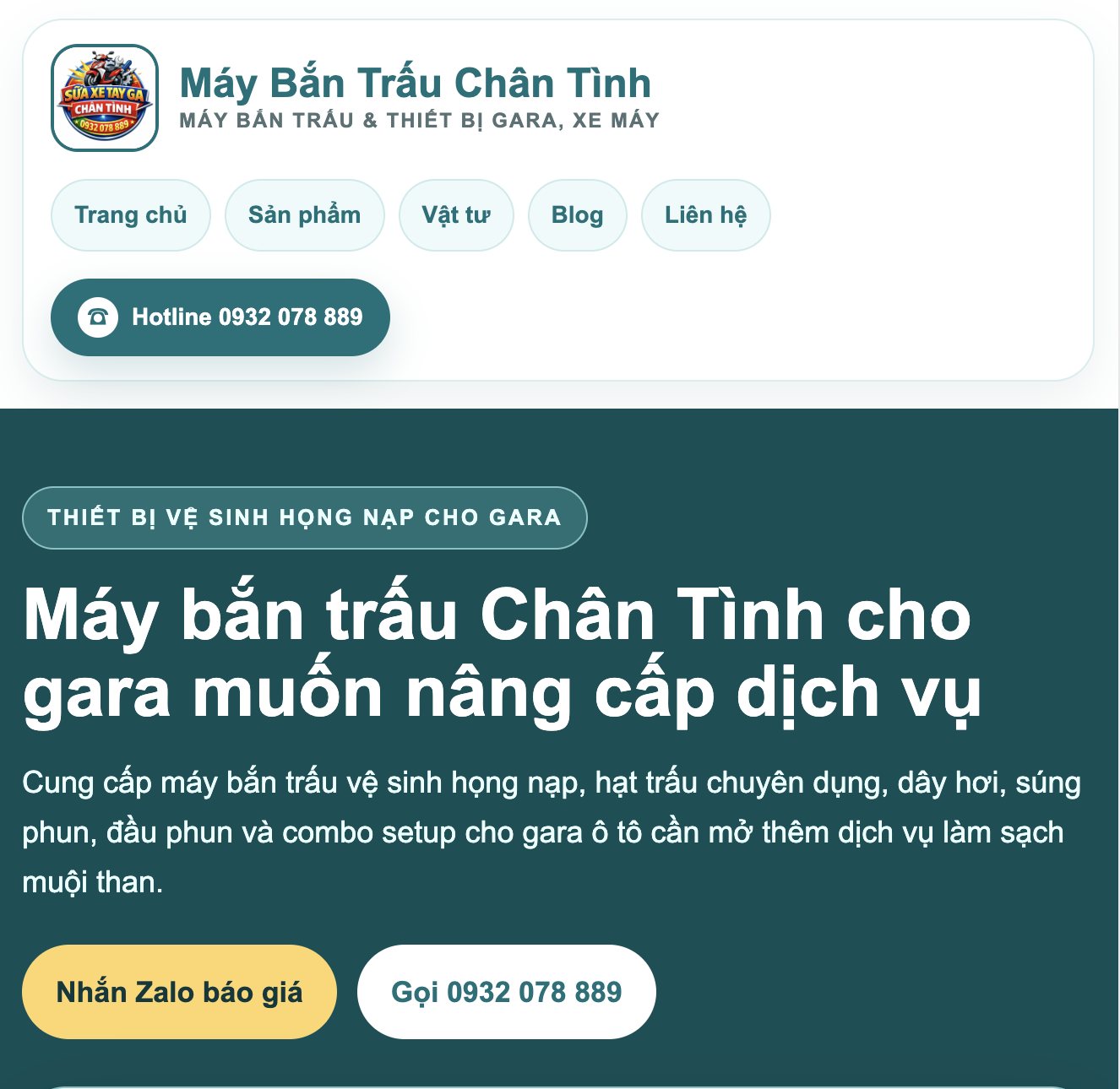 DEMO GIAO DIỆN CHÂN TÌNH TAY GA