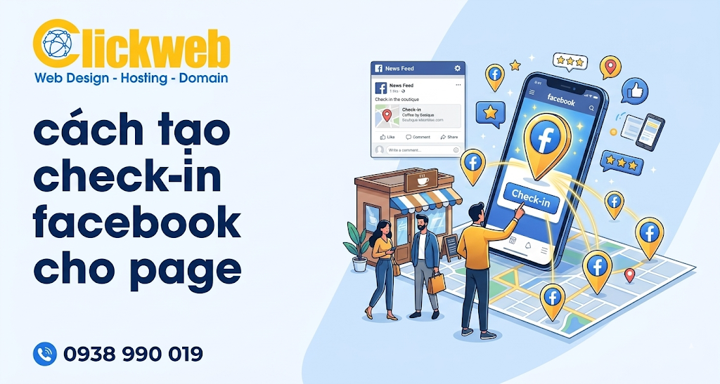 Cách Tạo Check-in Facebook Cho Page Đúng Cách