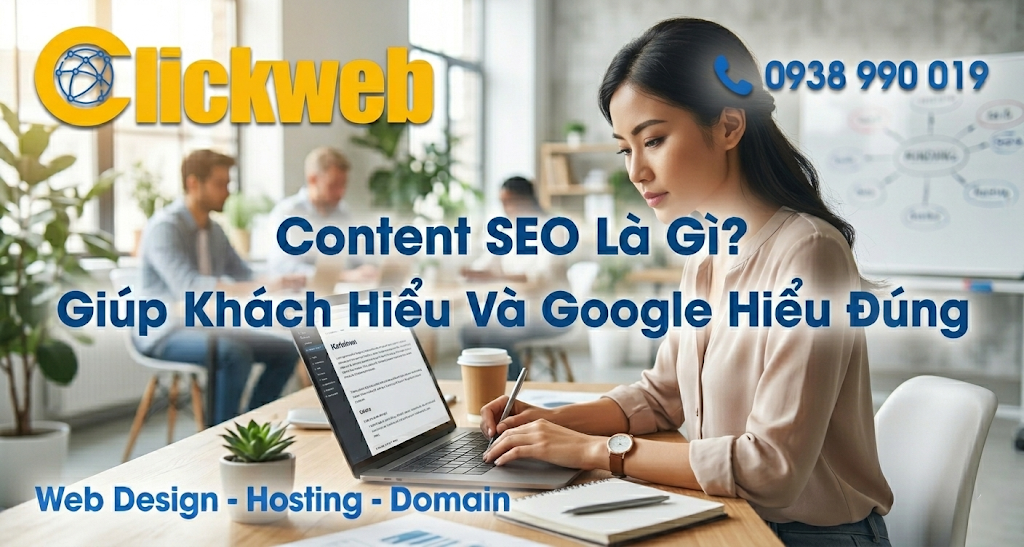 Content SEO Là Gì? Cách Viết Nội Dung Giúp Khách Hiểu Và Google Hiểu Đúng