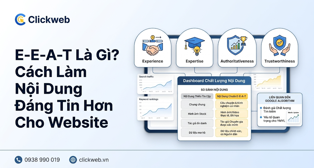 E-E-A-T Là Gì? Cách Làm Nội Dung Đáng Tin Hơn Cho Website