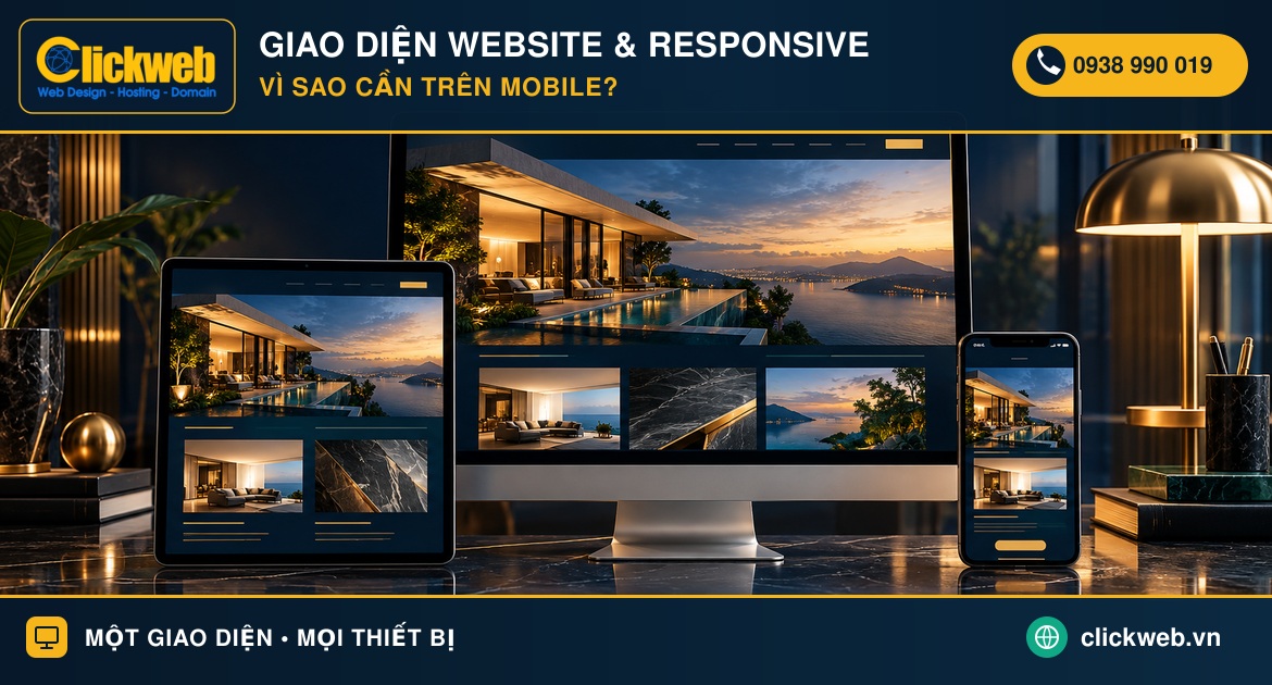 Giao diện website là gì? Responsive là gì? | Clickweb