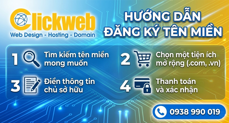 Hướng dẫn đăng ký tên miền