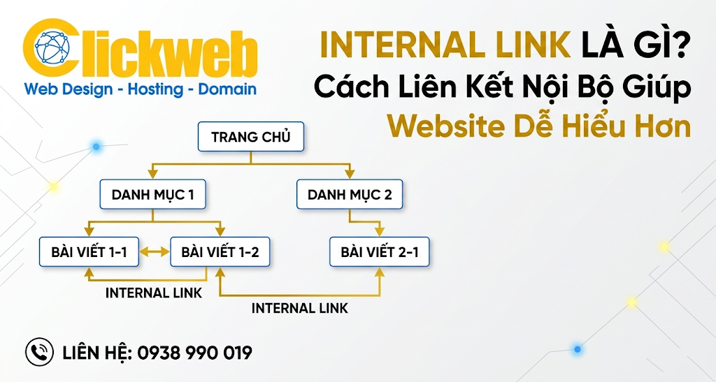 Internal Link Là Gì? Cách Liên Kết Nội Bộ Giúp Website Dễ Hiểu Hơn | Clickweb