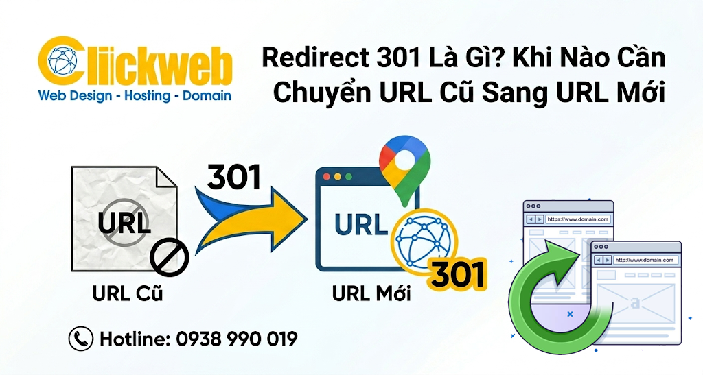 Redirect 301 Là Gì? Khi Nào Cần Chuyển URL Cũ Sang URL Mới