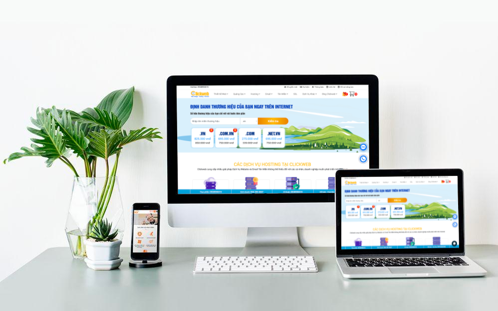 Website theo ngành nghề: nên ưu tiên cấu trúc nào để dễ ra liên hệ? | Clickweb