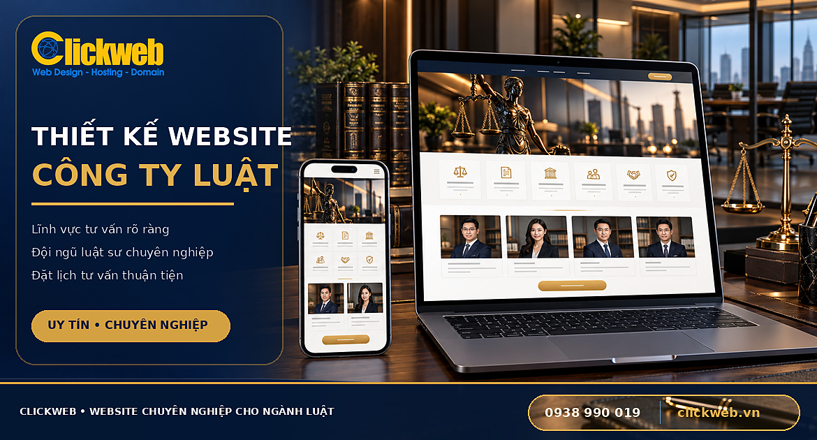 Thiết kế website công ty luật, văn phòng luật
