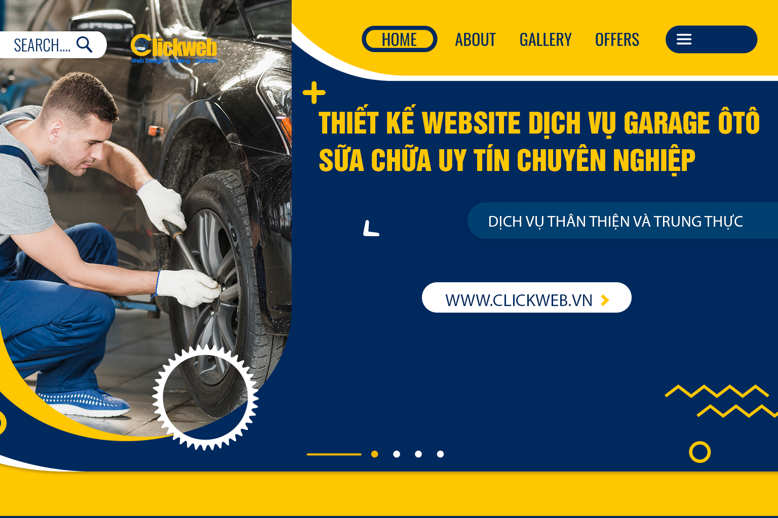 Thiết kế website dịch vụ Garage Ôtô sữa chữa uy tín chuyên nghiệp tại Tây Nguyên | Dịch vụ đăng bài chuẩn SEO 