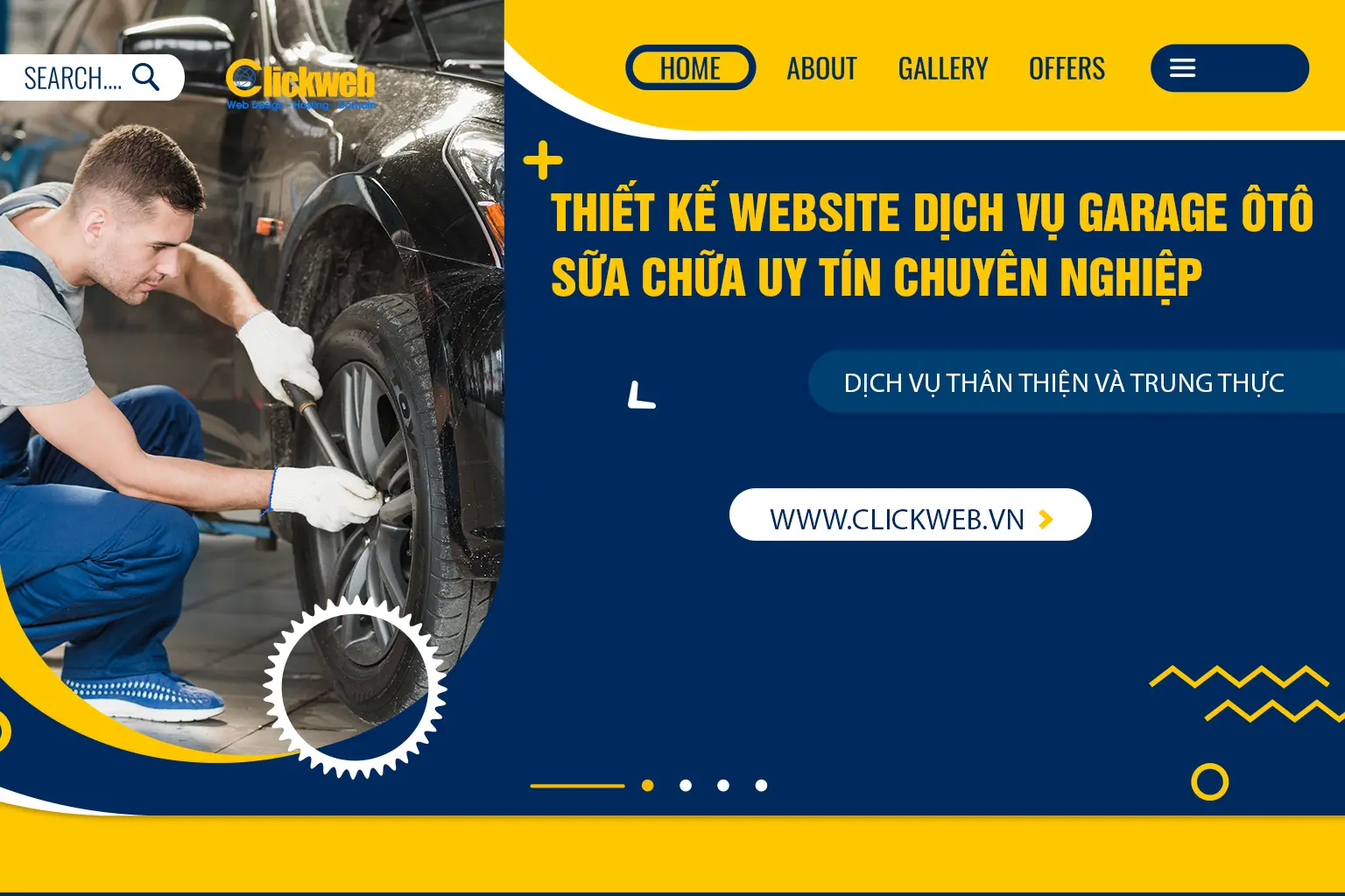 Thiết kế website dịch vụ Garage Ôtô sữa chữa uy tín chuyên nghiệp tại Tây Nguyên | Dịch vụ đăng bài chuẩn SEO