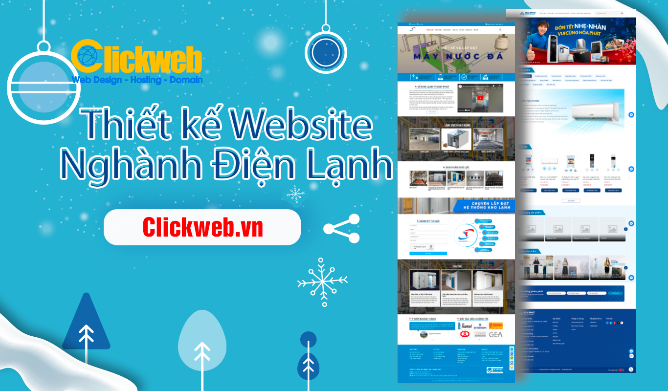 Thiết Kế Website Điện Lạnh Công Nghiệp – Kho Lạnh Chuyên Nghiệp