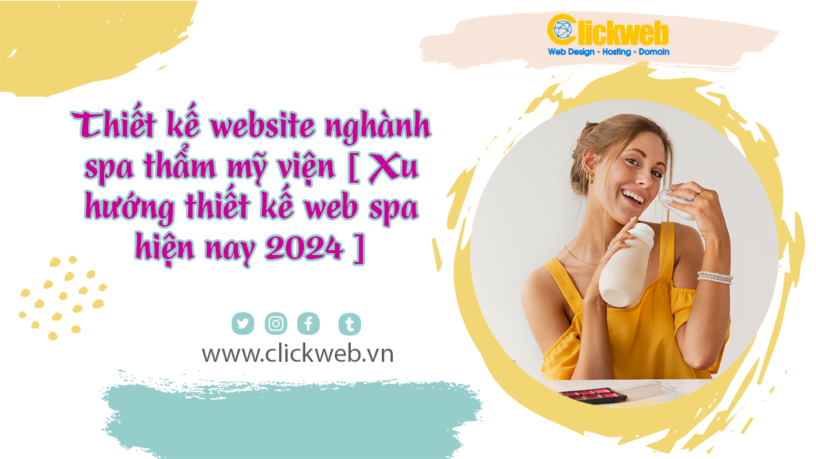 Thiết kế website spa, thẩm mỹ viện chuẩn SEO | Giao diện đẹp, dễ ra khách