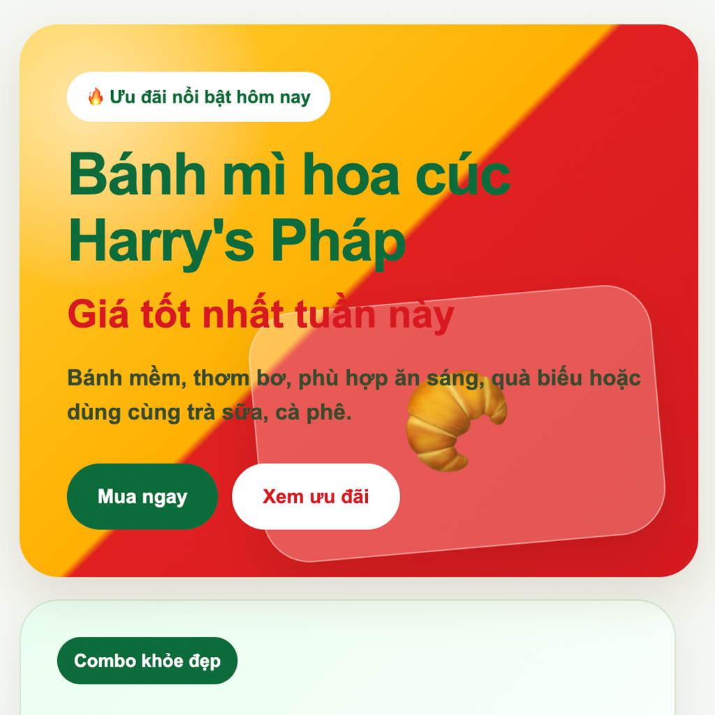Demo website VitaminMarket
