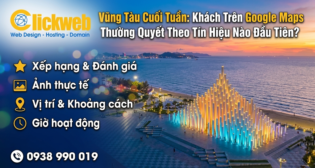 Google Maps Vũng Tàu cuối tuần: có lượt xem nhưng ít khách gọi?